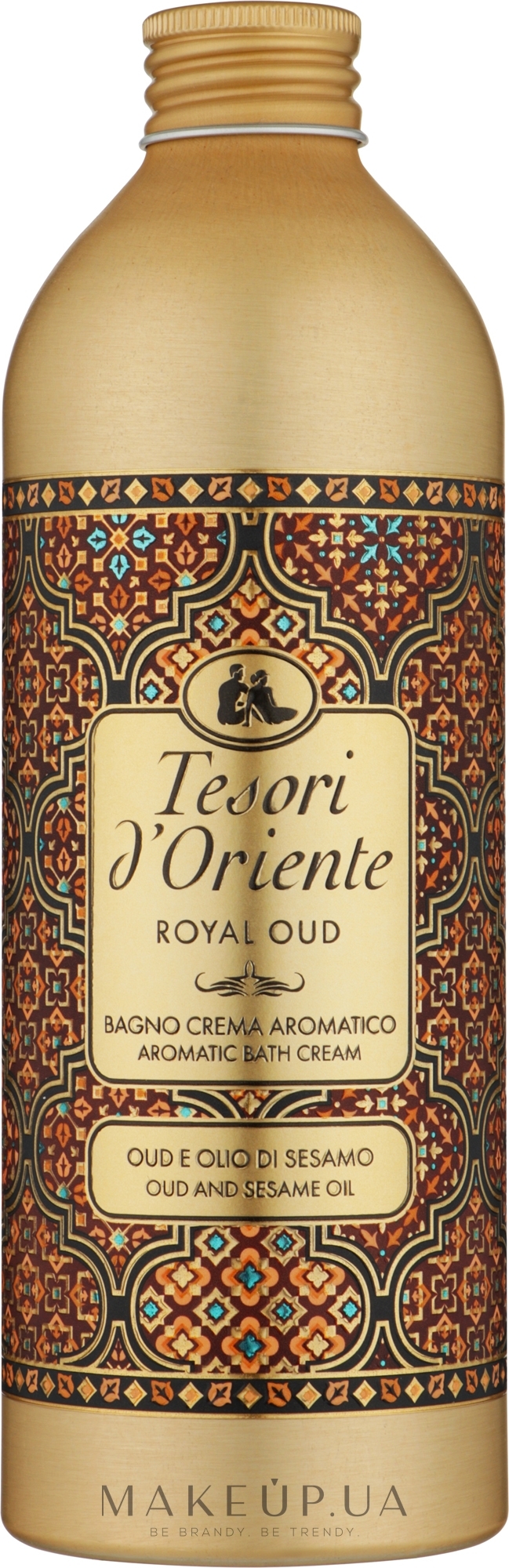 Tesori d'Oriente Royal Oud Dello Yemen - Ароматичний крем для ванної — фото 500ml
