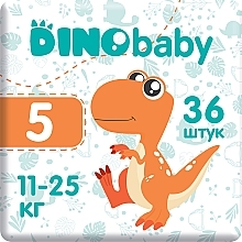 Духи, Парфюмерия, косметика Подгузники детские 5 (11-25кг), 36 шт - DinoBaby