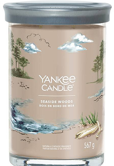 Ароматична свічка у склянці "Seaside Woods", 2 ґноти - Yankee Candle Singnature — фото N1