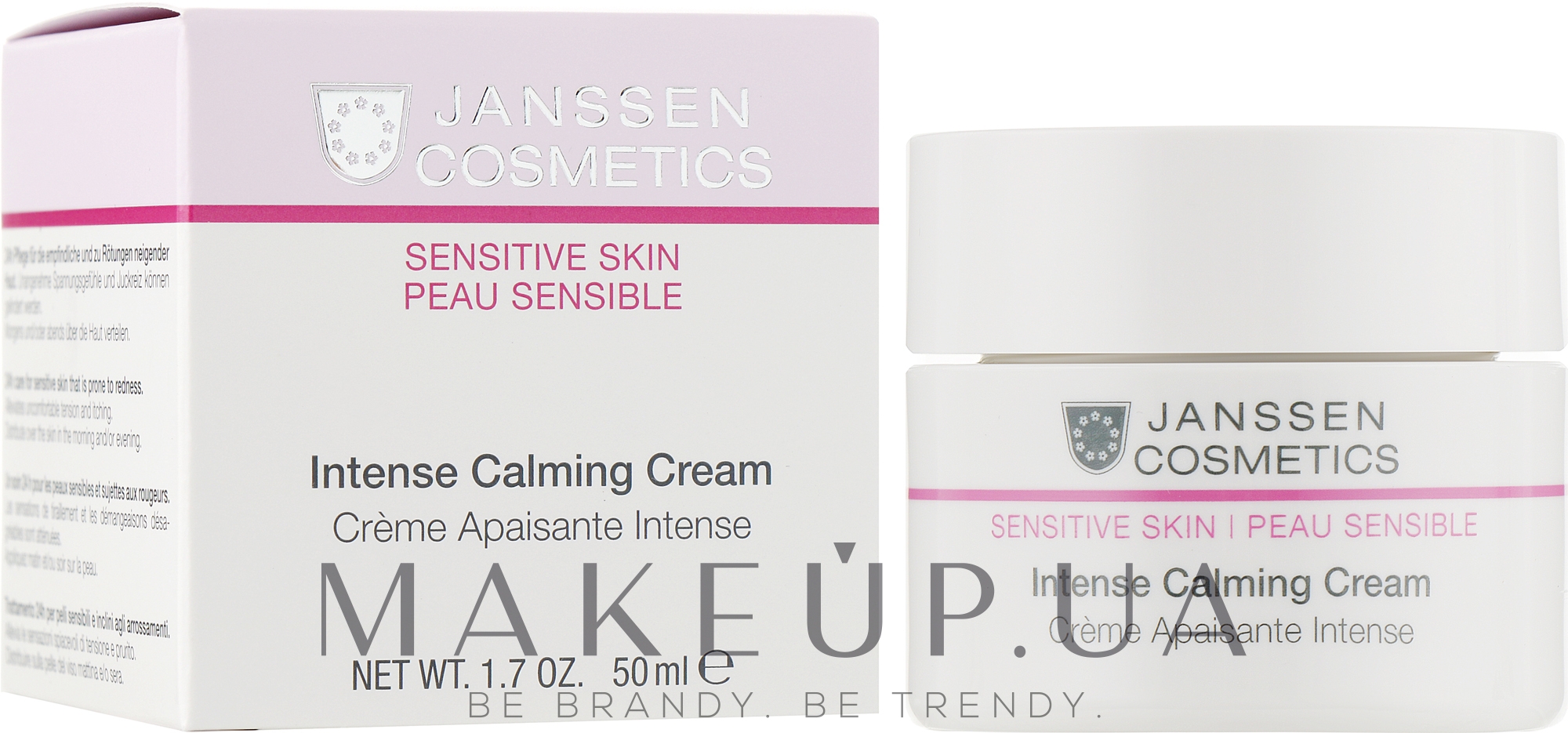 Інтенсивний заспокійливий крем - Janssen Cosmetics Sensitive Skin Intense Calming Cream — фото 50ml