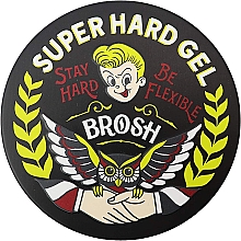 Гель для укладки волос - Brosh Super Hard Gel — фото N1