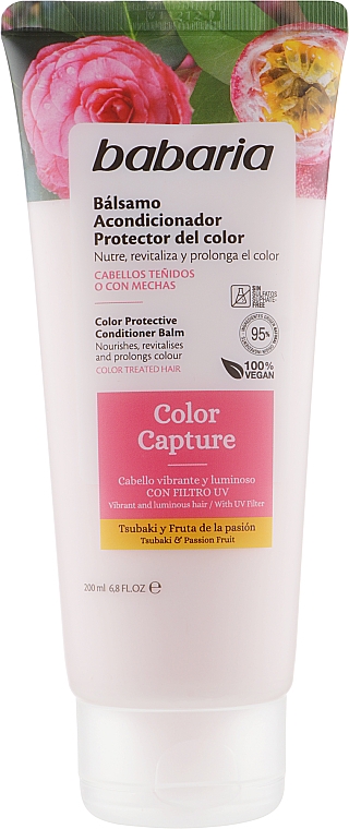 Кондиціонер для захисту кольору волосся - Babaria Color Capture Conditioner — фото N1