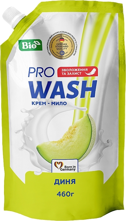 Жидкое крем-мыло с ароматом дыни - Pro Wash (дой-пак) — фото N1