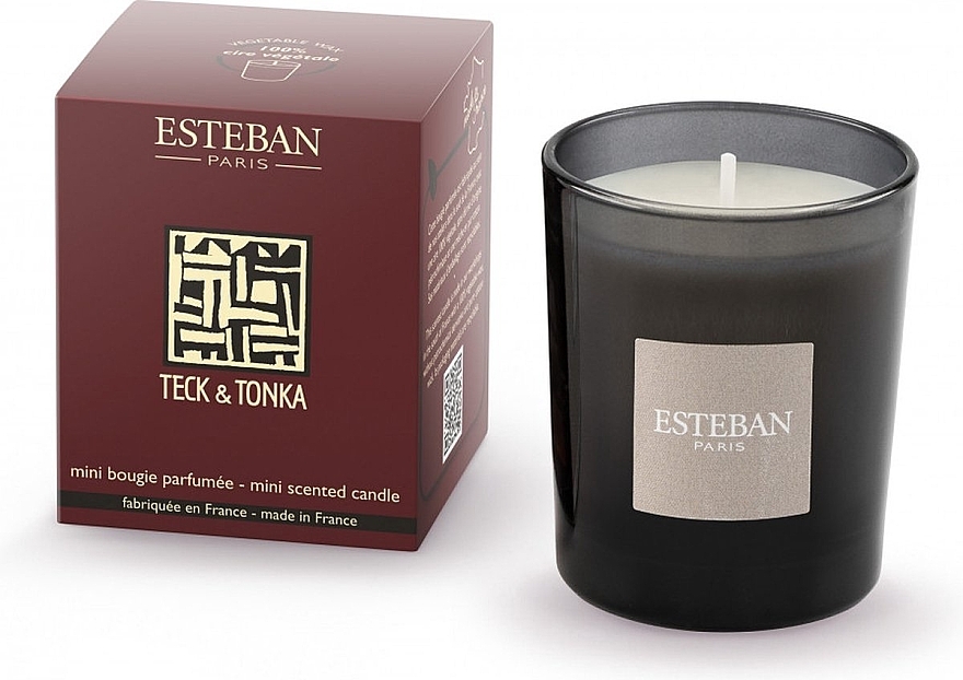 Esteban Teck & Tonka - Парфюмированная свеча — фото N1