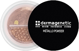 Мінеральна пудра для обличчя - Dermagenetic Metallo Powder — фото N1