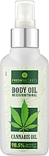 Багатофункціональна олія для тіла з коноплями - Madis Fresh Secrets Body Oil — фото N1