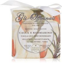 Мыло "Калла и розмарин " - Nesti Dante Gli Officinali Calla-Lily Rosemary Soap — фото N1