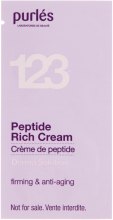 Духи, Парфюмерия, косметика Питательный крем с пептидами - Purles Derma Solution 123 Peptide Rich Cream (пробник)