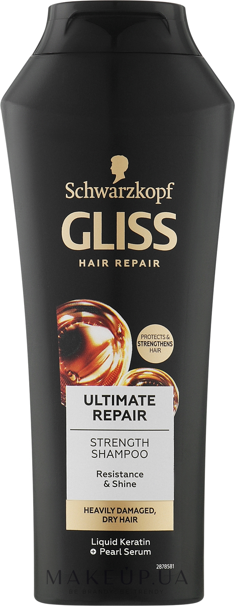 Шампунь - Schwarzkopf Gliss Kur Ultimate Oil Elixir Shampoo — фото 250ml