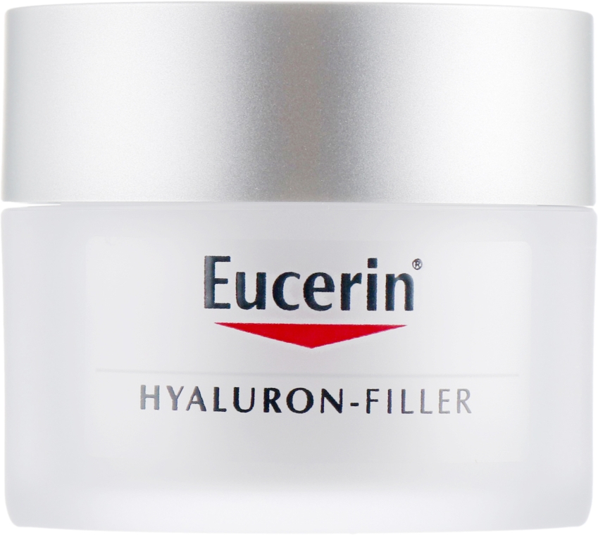 Денний крем проти зморшок для сухої і чутливої шкіри - Eucerin Hyaluron-Filler Day Cream For Dry Skin — фото N3