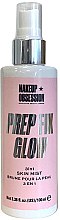 Спрей для фиксации, придающий сияние - Makeup Obsession Prep Fix Glow 3 in 1 Skin Mist — фото N1