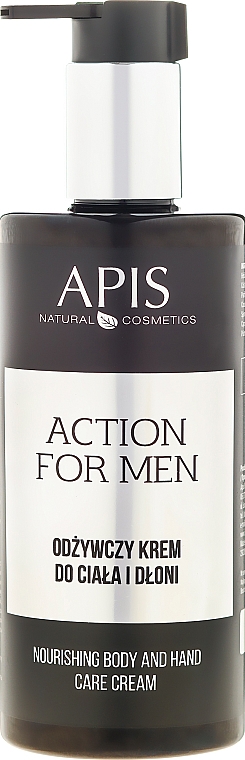 Живильний крем для рук і тіла - APIS Professional For Men Action Nourishing Cream — фото N3