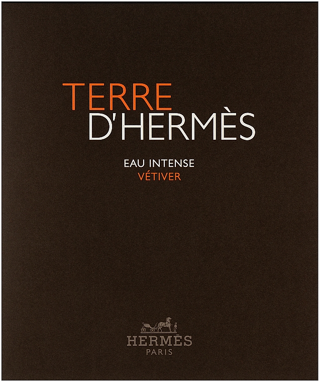 Terre D'Hermes Eau Intense Vetiver - Набор (edp/100ml + sh/gel/80ml)
