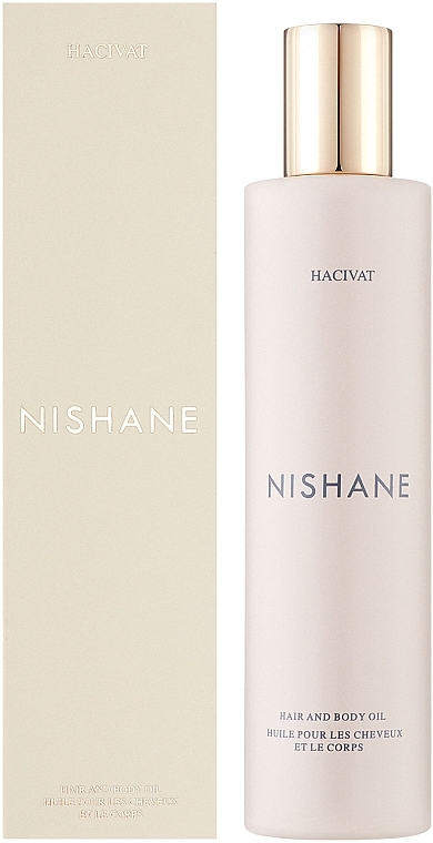 Nishane Hacivat - Масло для волос и тела — фото N2