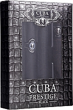 Cuba Prestige Black - Набір (edt/35ml + edt/90ml) — фото N3