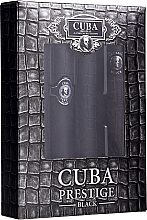 Cuba Prestige Black - Набор (edt/35ml + edt/90ml) — фото N3