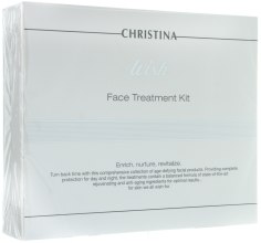 Духи, Парфюмерия, косметика Набор для ухода за кожей лица - Christina Wish Face Treatment Kit (crem/50ml + crem/50ml + serum/30ml)