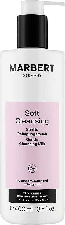 Нежное молочко для чувствительной и сухой кожи - Marbert Soft Cleansing Sanfte Reinigungsmilch