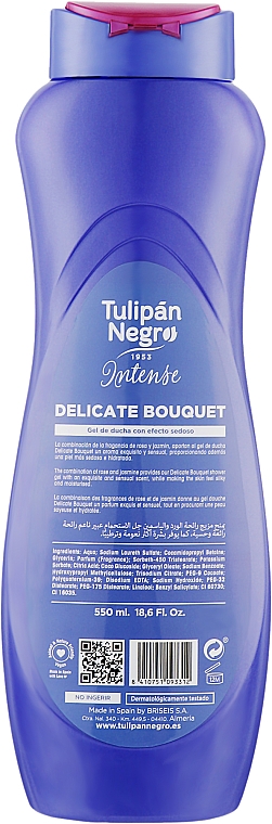 Гель для душа "Нежный букет" - Tulipan Negro Delicate Bouquet Shower Gel — фото N2