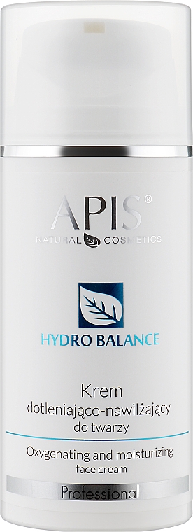 Зволожувальний крем для обличчя - APIS Professional Hydro Balance Oxygenating And Moisturizing Face Cream