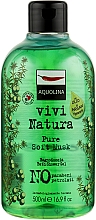 Парфумерія, косметика Гель для душу - Aquolina Vivi Natura Pure Soft Musk Bath Shower Gel 