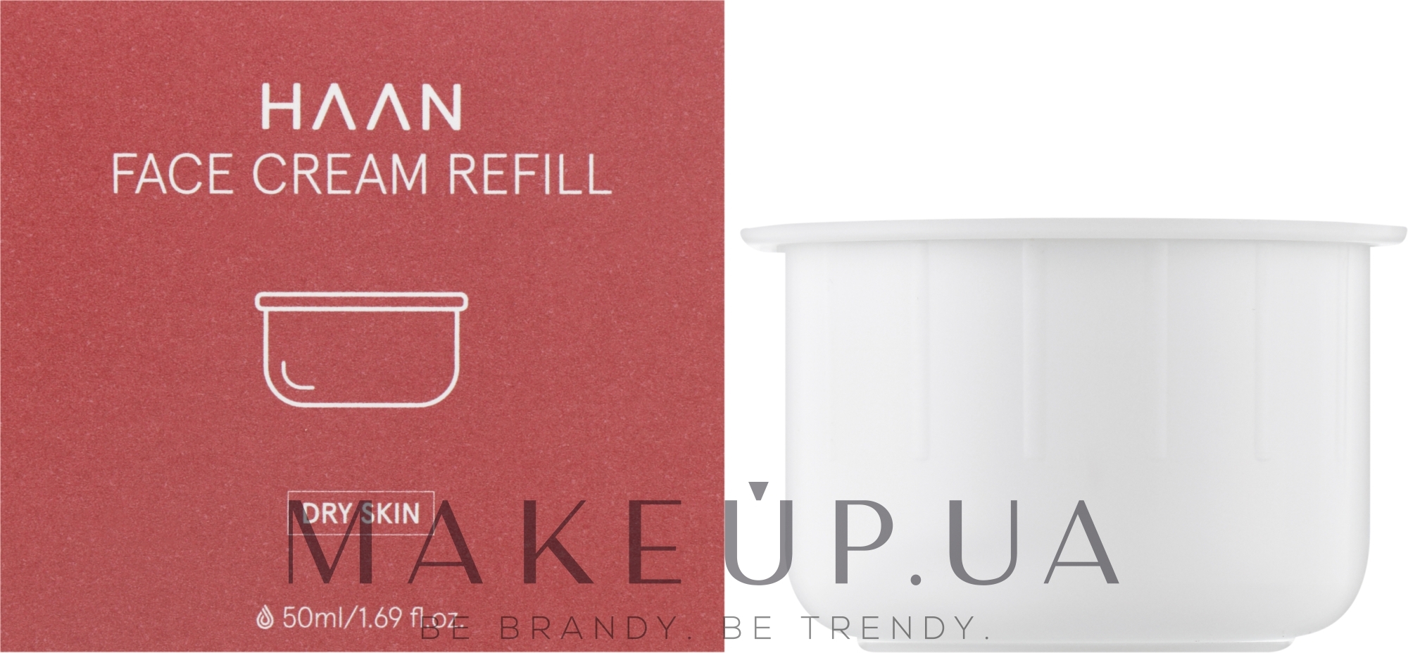 Зволожувальний крем для обличчя з пептидами - HAAN Peptide Face Cream for Dry Skin Refill (змінний блок) — фото 50ml