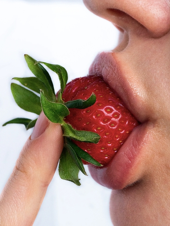 Бальзам для губ "Полуниця" - Auna Strawberry Lip Balm — фото N9