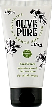 Духи, Парфюмерия, косметика Увлажняющий крем для всех типов кожи - Cien Olive Pure Face Cream