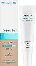 Увлажняющий ВВ-крем для лица - Dr. Irena Eris Clinic Way Moisturising BB Cream SPF50 — фото N2