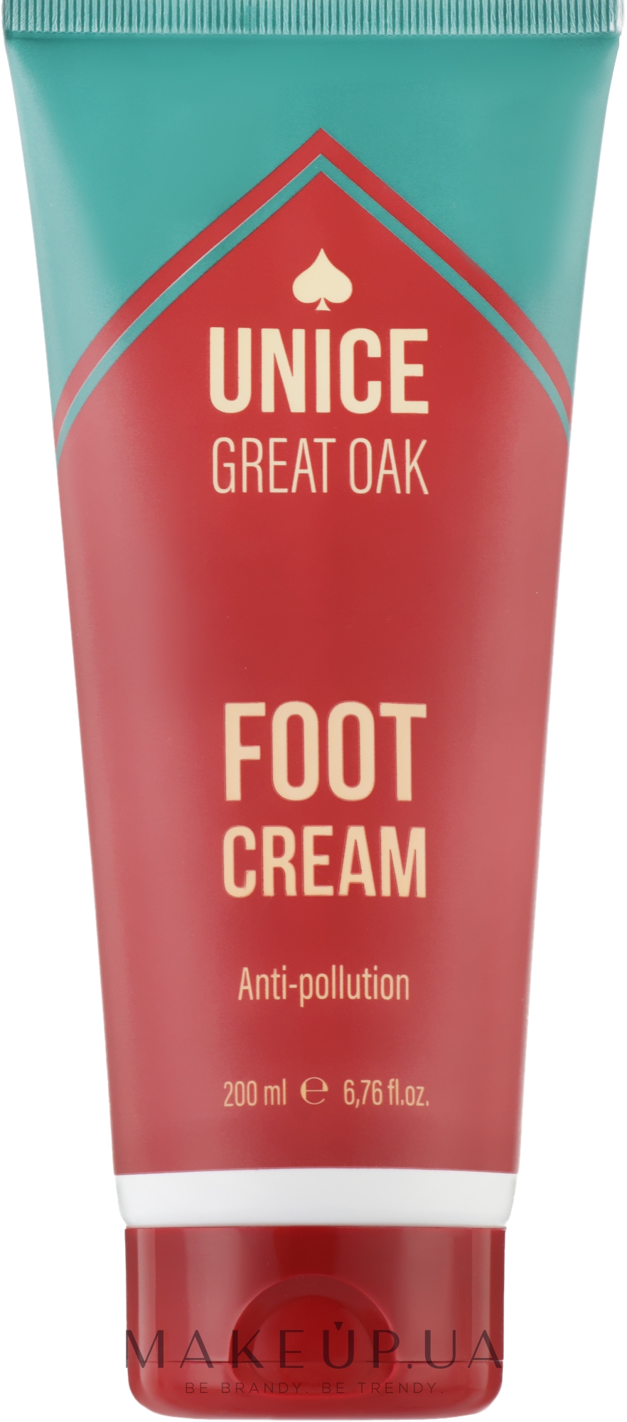 Крем для ніг для чоловіків  - Unice Great Oak — фото 200ml