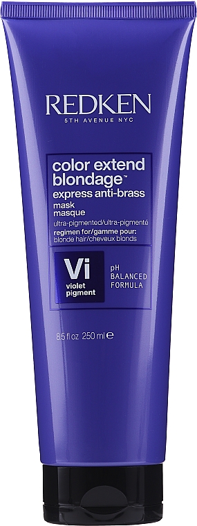 Маска для нейтралізації жовтизни світлого волосся - Redken Color Extend Blondage Express Anti-Brass Mask — фото N1