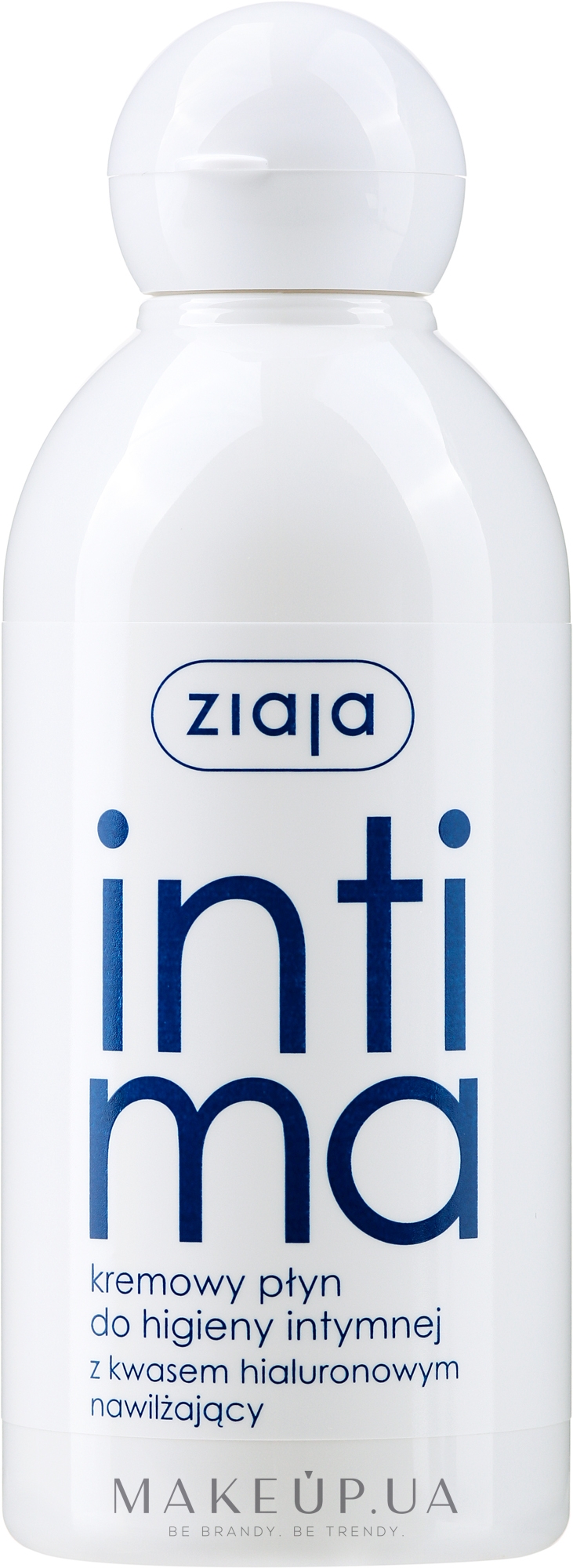 Кремоподібна рідина для інтимної гігієни з гіалуроновою кислотою - Ziaja Intima — фото 200ml