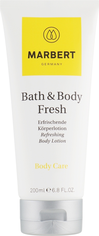 Освежающий лосьон для тела с ароматом цитрусовых - Marbert Bath & Body Fresh Refreshing Body Lotion  — фото N2