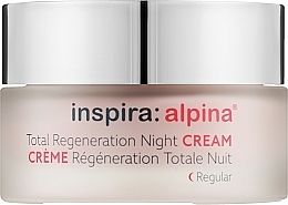 Відновлювальний нічний крем для жирної шкіри - Inspira:cosmetics Inspira:Alpina Total Regeneration Night Cream Regular — фото N1