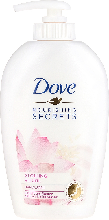Рідке мило для рук "Квітка лотоса" - Dove Nourishing Secrets Glowing Ritual Hand Wash — фото N1