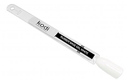 Духи, Парфюмерия, косметика Палитра цветного базового покрытия White, 1 типс - Kodi Professional