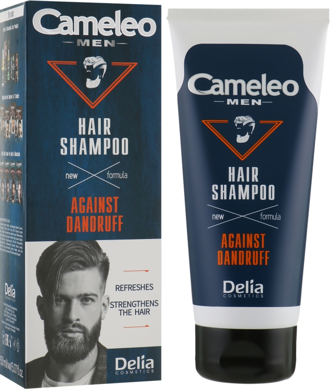 Шампунь против перхоти - Delia Cameleo Men Anti Dandruff Hair Shampoo — фото N1