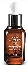 Комплексний пілінг "Гліколева кислота 10%" - Chrissie Glycolic Acid 10% Peeling Complex For All Skin Types — фото N1