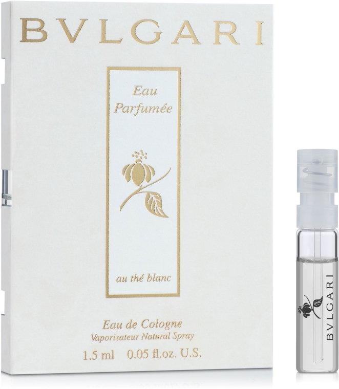Bvlgari Eau Parfumee au The Blanc - Одеколон (пробник)