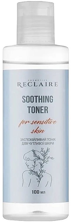 Успокаивающий тоник для лица - Reclaire Soothing Toner