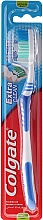 Зубна щітка середньої жорсткості "Extra Clean", синя - Colgate Extra Clean Medium — фото N2