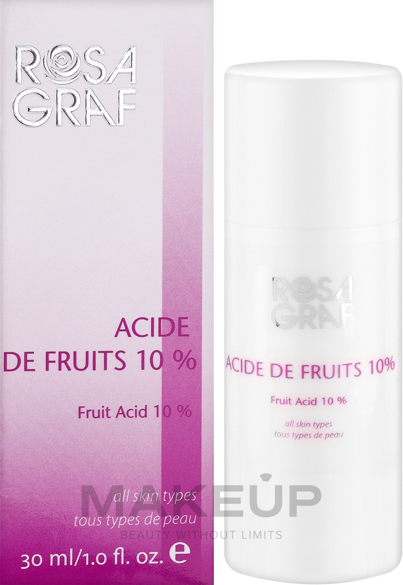 Сироватка з фруктовими кислотами - Rosa Graf Fruit Acid 10% — фото 30ml