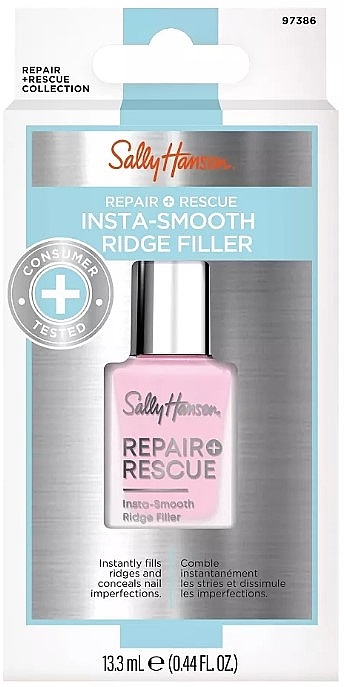 Праймер для нігтів - Sally Hansen Repair + Rescue Insta-Smooth Ridge Filler — фото N3