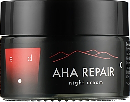 Нічний крем для обличчя з кислотами АНА - Ed Cosmetics AHA Repair Night Cream — фото N5