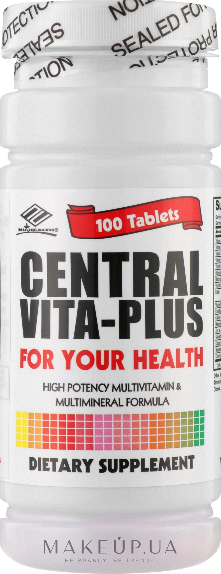 Пищевая добавка "Central Vita Plus ", 100 таблеток - NCB — фото 100шт