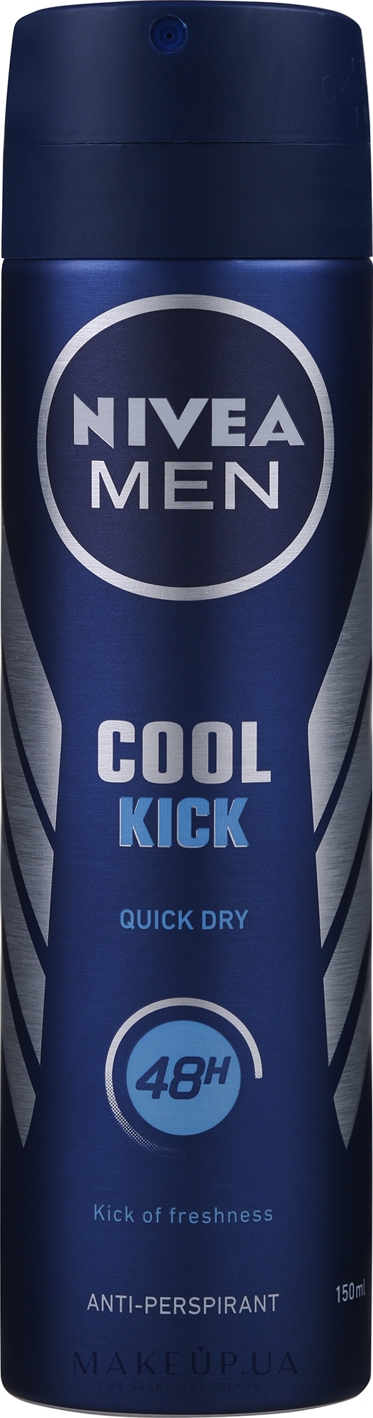 Дезодорант-спрей - NIVEA Men Cool Kick Anti-Perspirant — фото 150ml