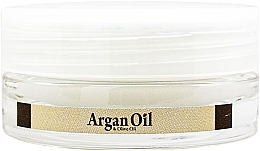 Парфумерія, косметика Крем для шкіри навколо очей з аргановою олією проти зморщок - Madis Argan Oil And Olive Oil
