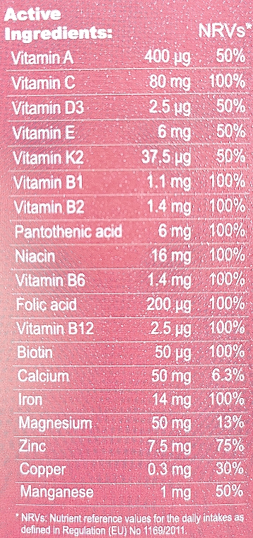 Витамины "19 витаминов и минералов" - Swiss Energy Prenatal Multivit — фото N4
