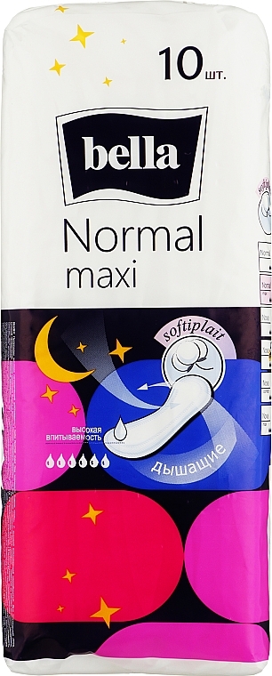 Гігієнічні прокладки Normal Maxi, 10 шт - Bella — фото N2