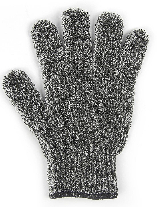 Масажна рукавичка з активованим вугіллям, 6049 - Donegal — фото N1